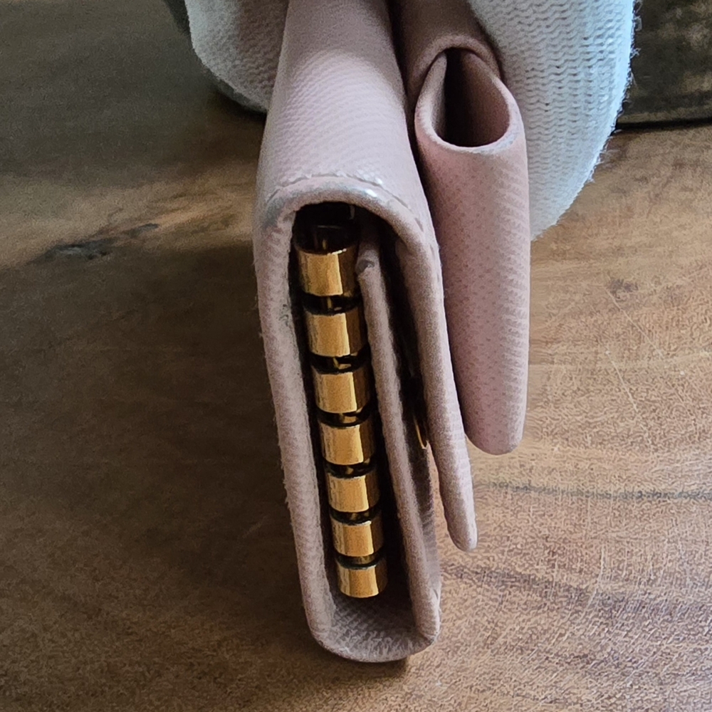 Prada Key Holder Case Pink Ssffisno Leather - Picture 8 of 10